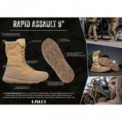 LALO Tactical - RAPID ASSAULT 9" MultiCam - obuwie taktyczne