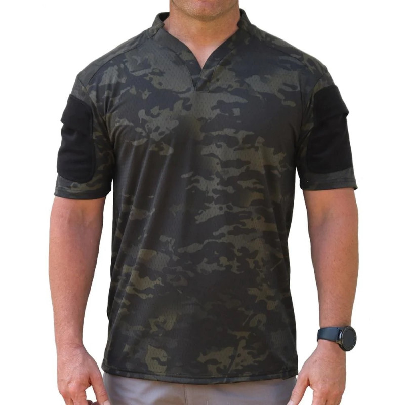 Velocity Systems - BOSS Rugby Shirt Multicam Black