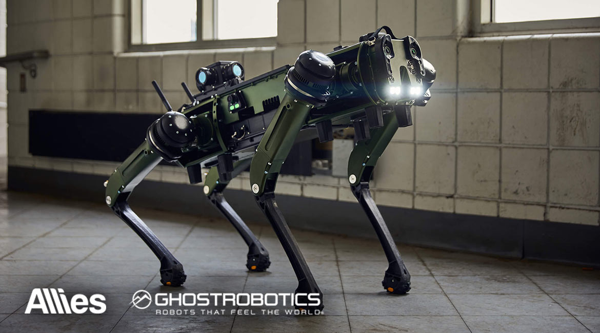 Robot kroczący VISION 60® – zastosowanie w wojskowości